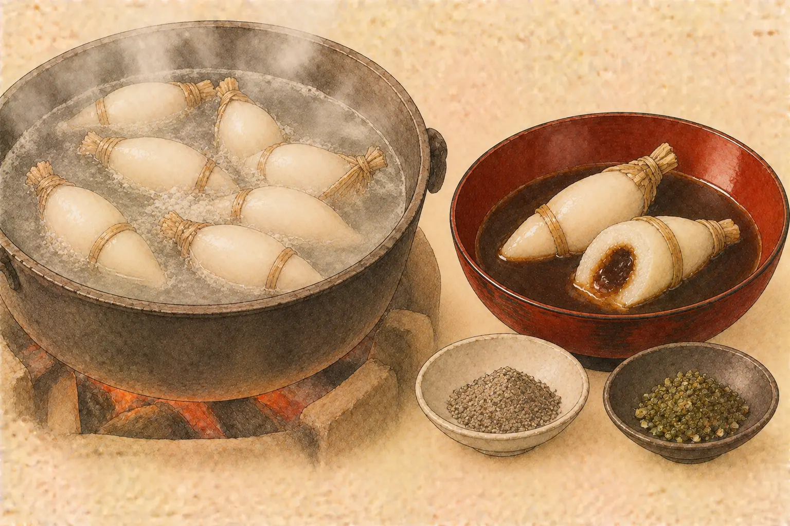 鶏卵形団子