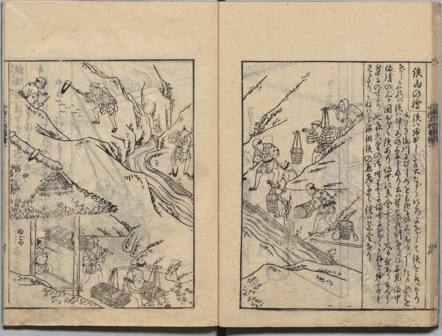 宇治茶摘みの図