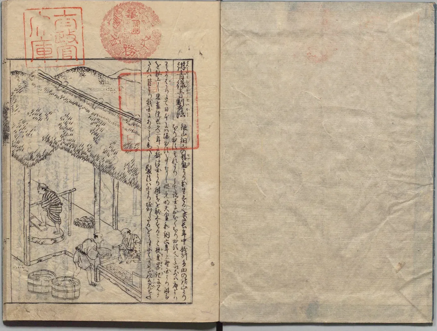 紺青・緑青製法の図