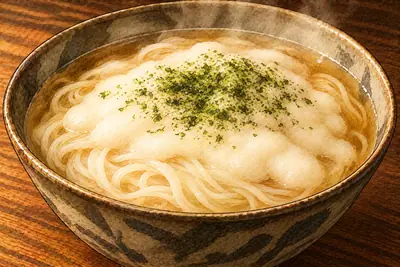 薯蕷かけ豆腐の挿絵