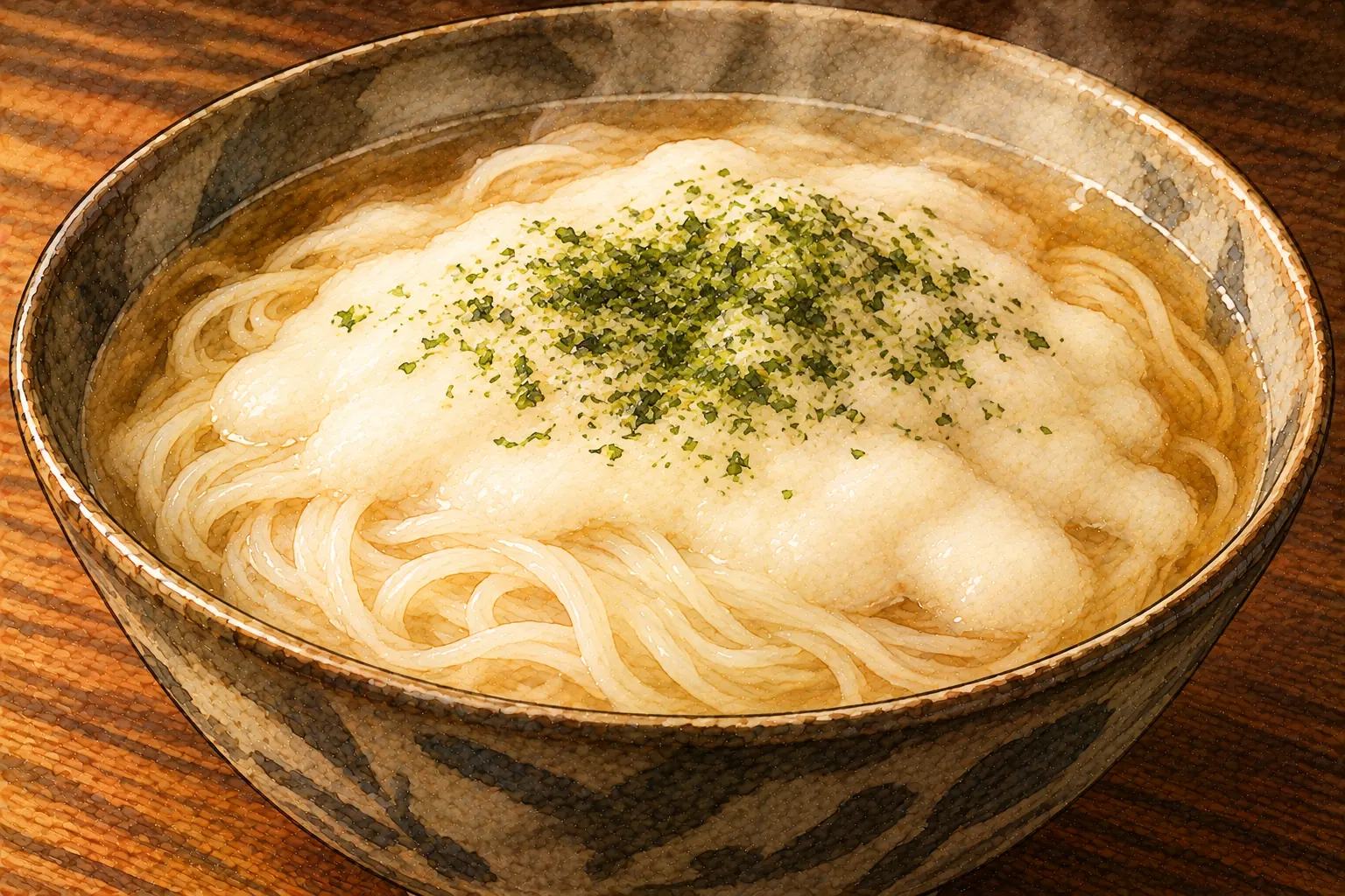薯蕷かけ豆腐