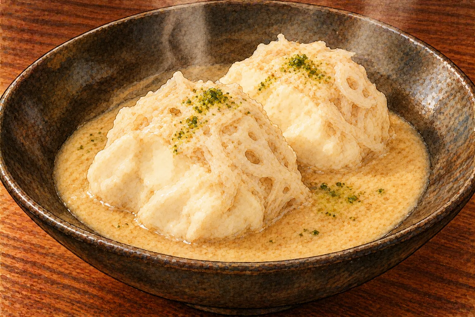 藕根とうふ